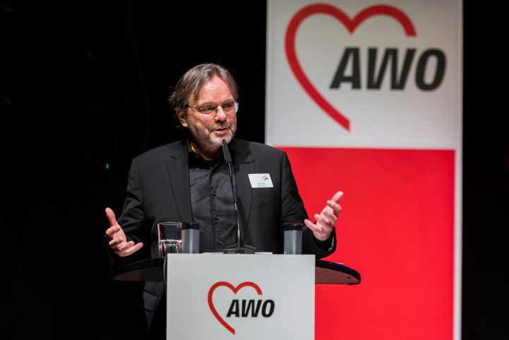 AWO Neujahrsempfang 2023: AWO Präsident Michael Groß