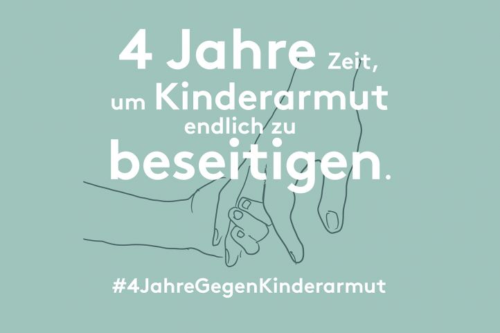 Zukunftsforum Familie e.V. Sharepic Kinderarmut beseitigen