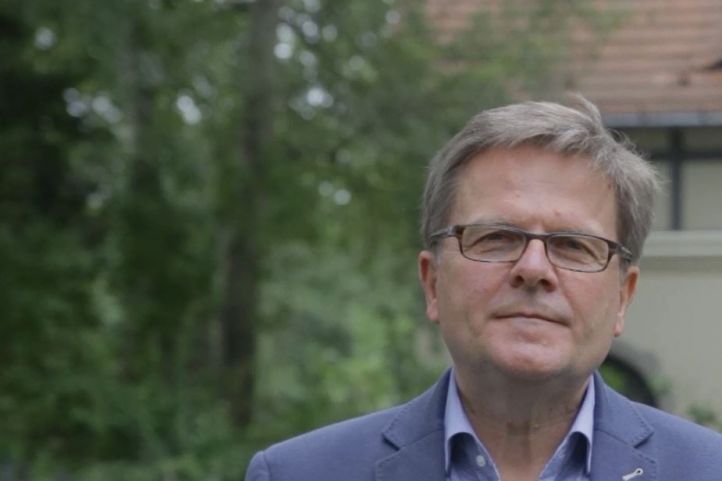 Foto mit AWO Bundesvorsitzenden Wolfgang Stadler.
