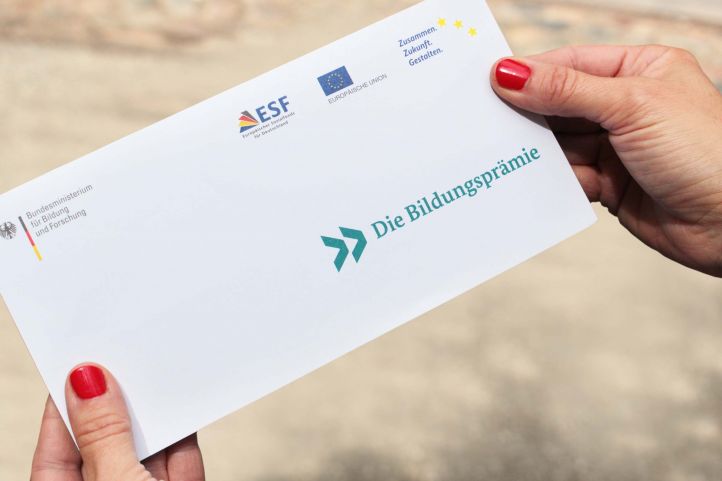 Bildungsprämie Umschlag