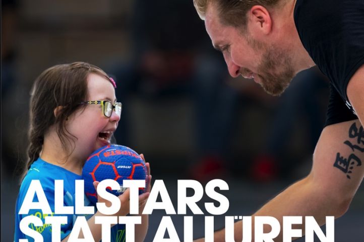 Blindenreportage Handball