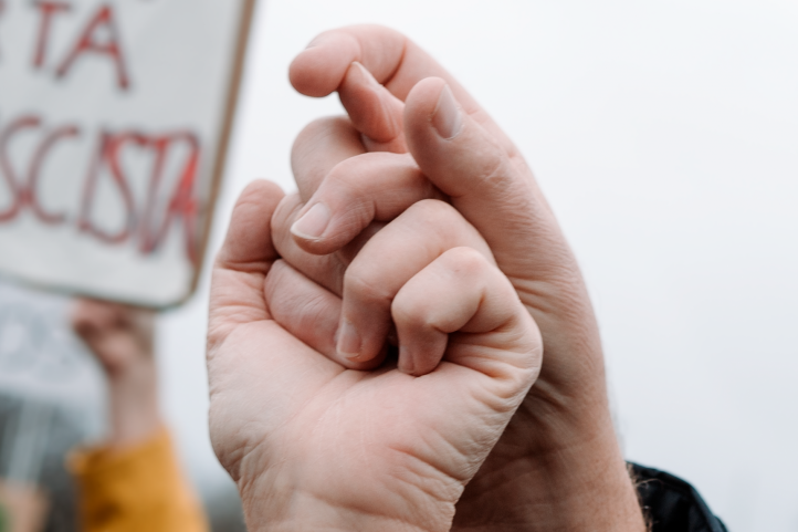 AWO gegen Rassismus Hand in Hand