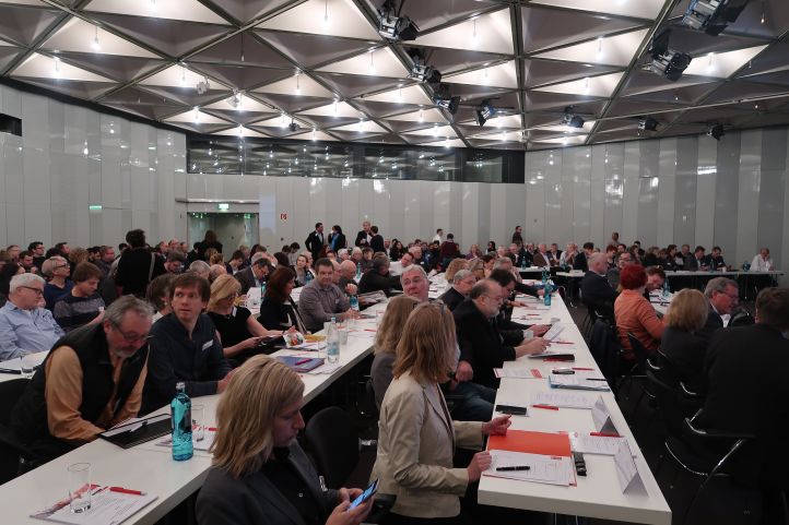 Blick ins Auditorium der 8. Sozialkonferenz