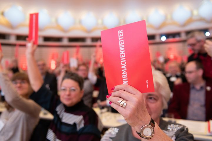 Sonderkonferenz Abstimmung